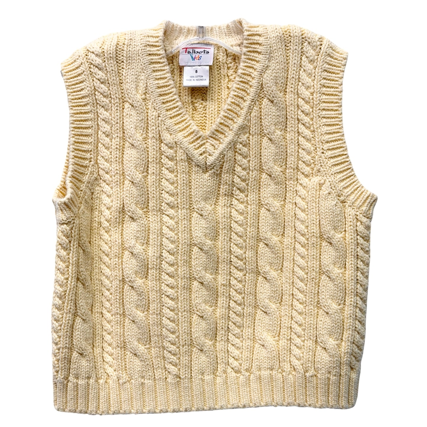 Vintage Talbots Kids 5 Sweater Vest