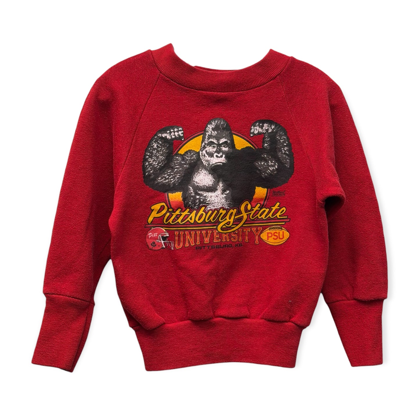 Vintage Pittsburg State 3/4 Sweatshirt