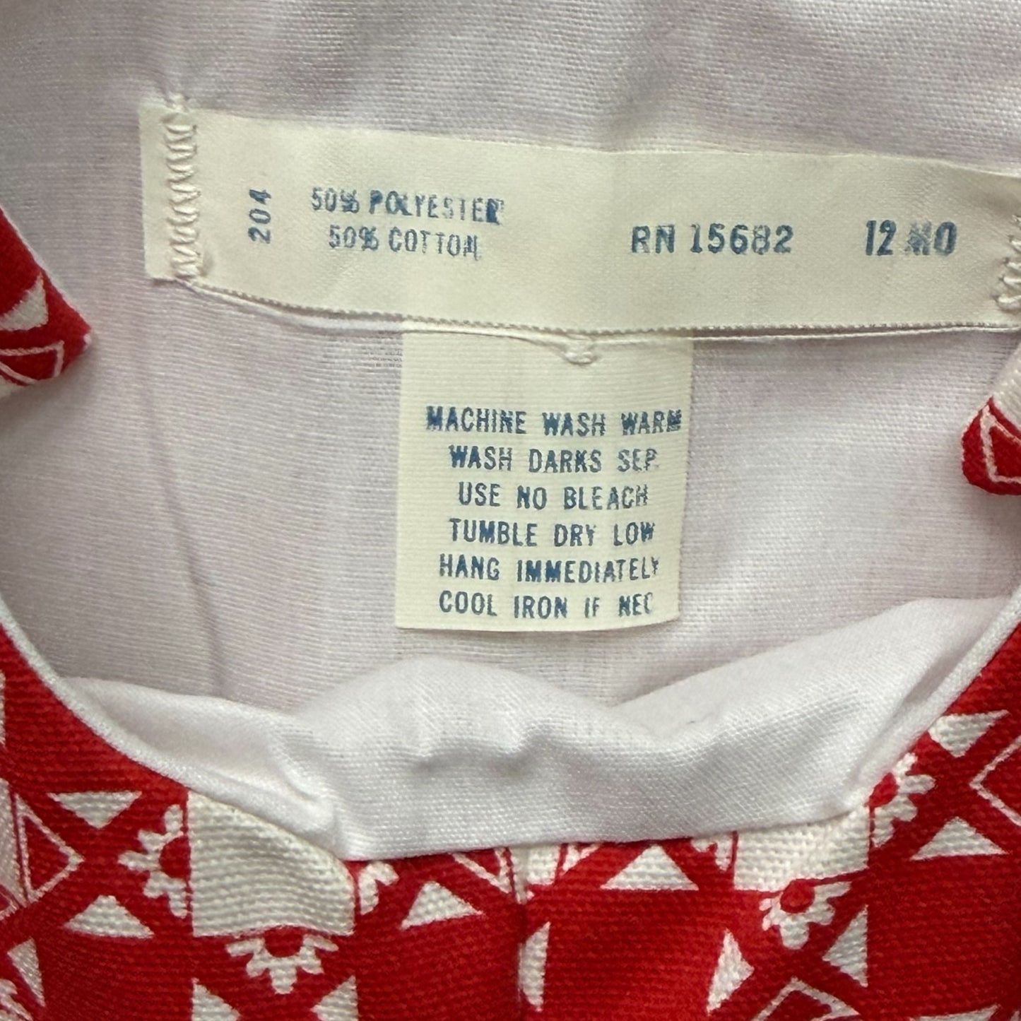 Vintage 12 mo Romper NWT