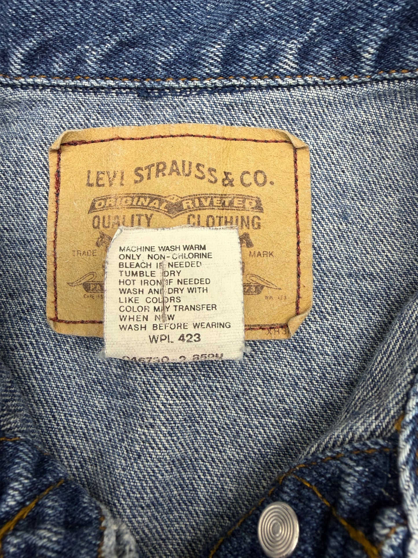 Vintage Levi's Adult Large Vest