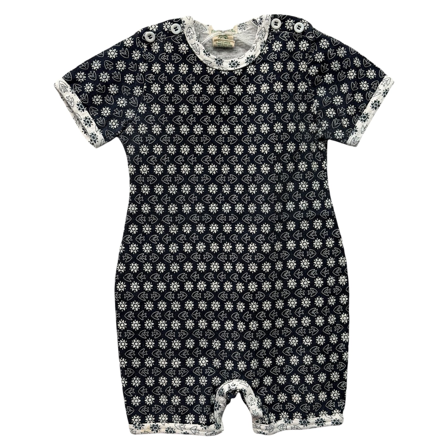 Vintage Earthlings 24 mo Romper
