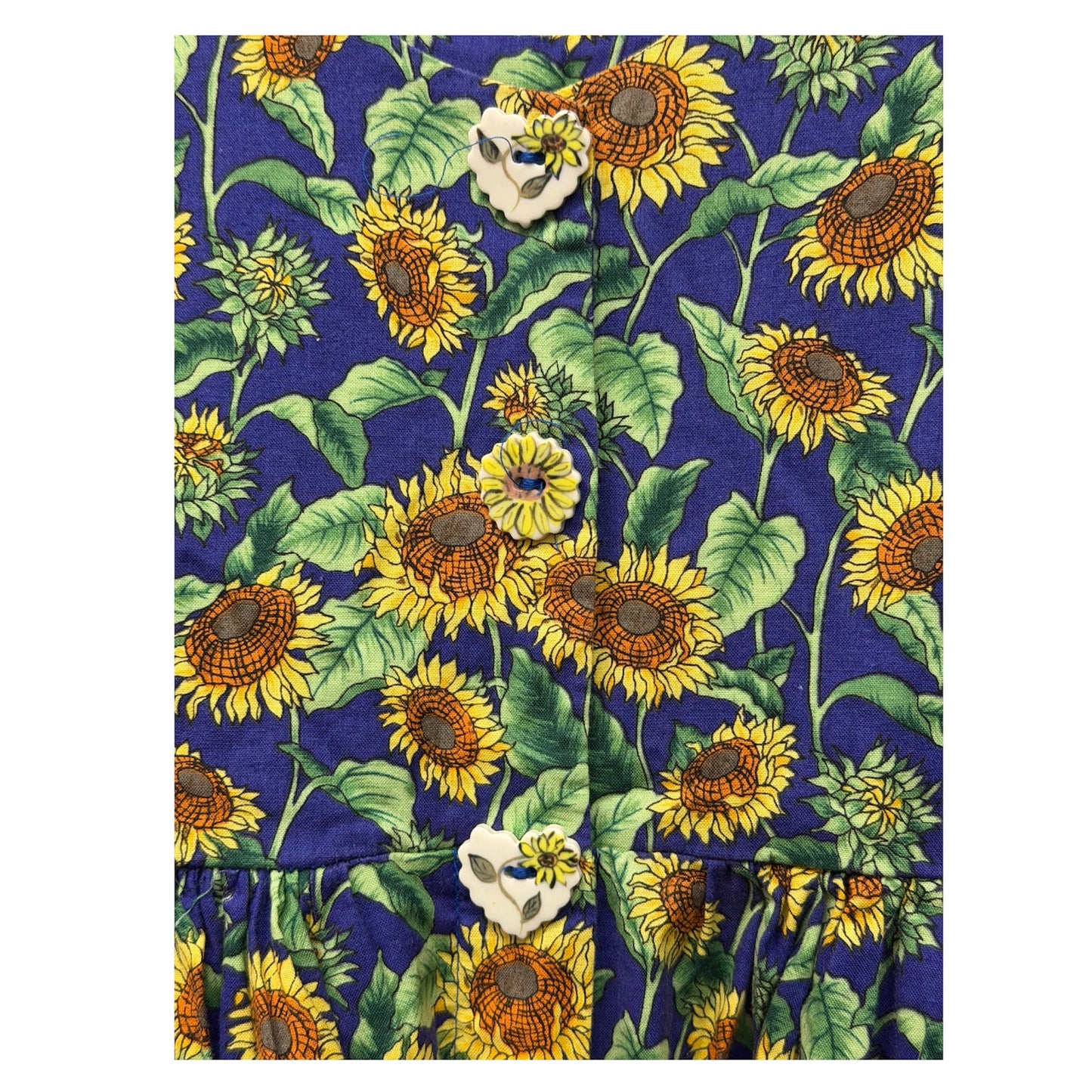 Vintage Dogwood Lane 5/6 Dress