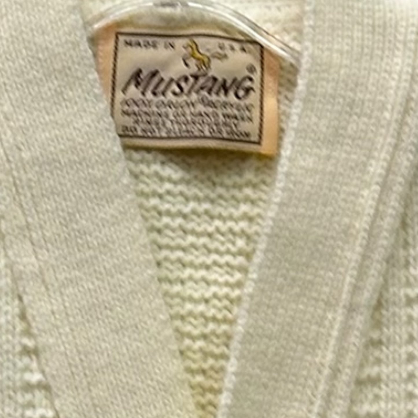 Vintage Mustang 3/4 Cardigan