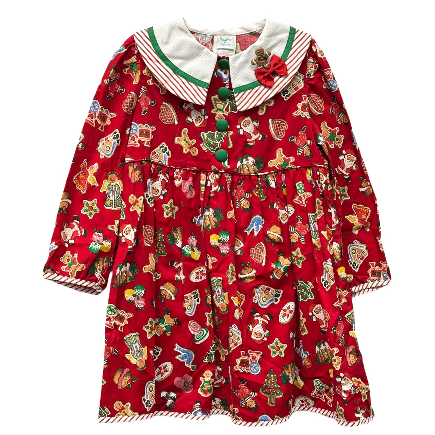 Vintage Peaches 'n Cream 5/6 Dress