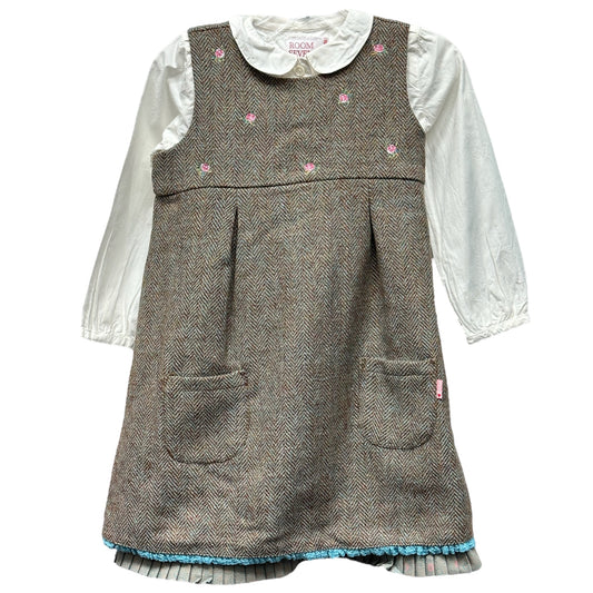 Room Seven 3T Shirt, Dress, and Coat NWT