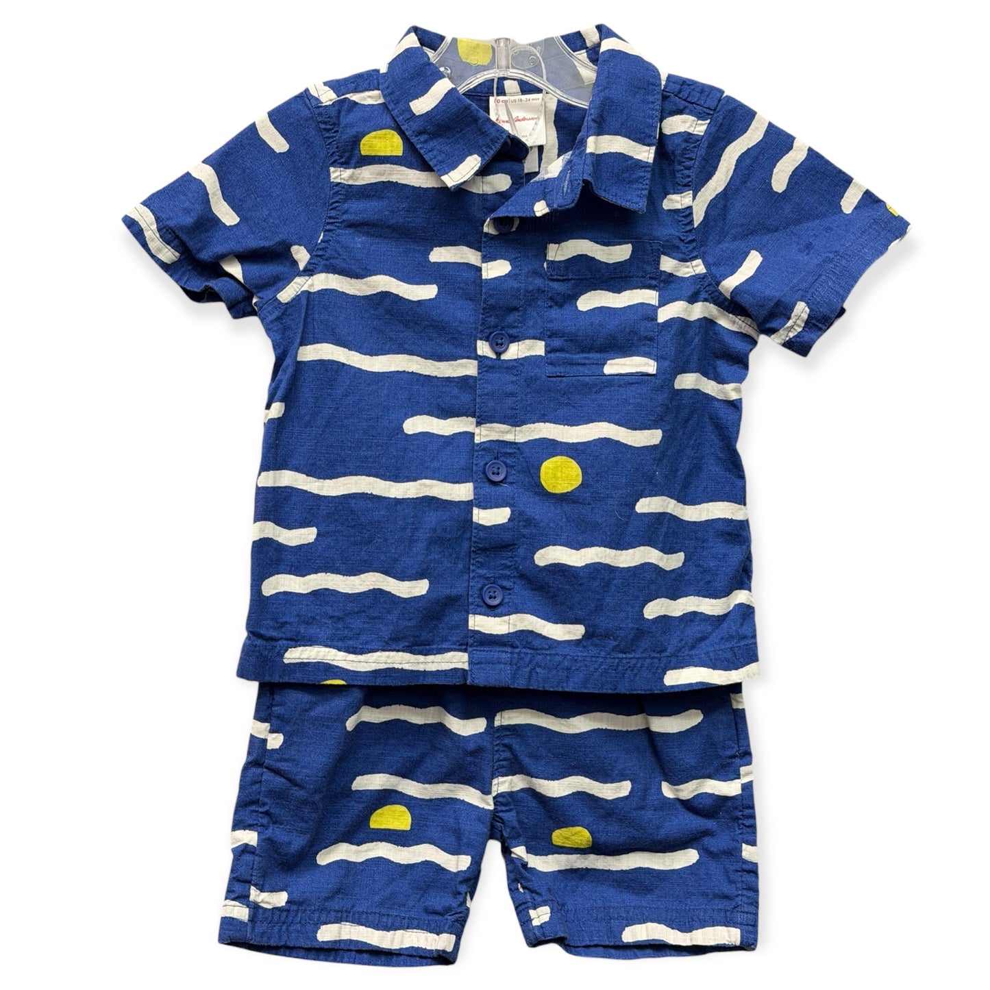 Hanna Andersson 80 Shirt and Short Set