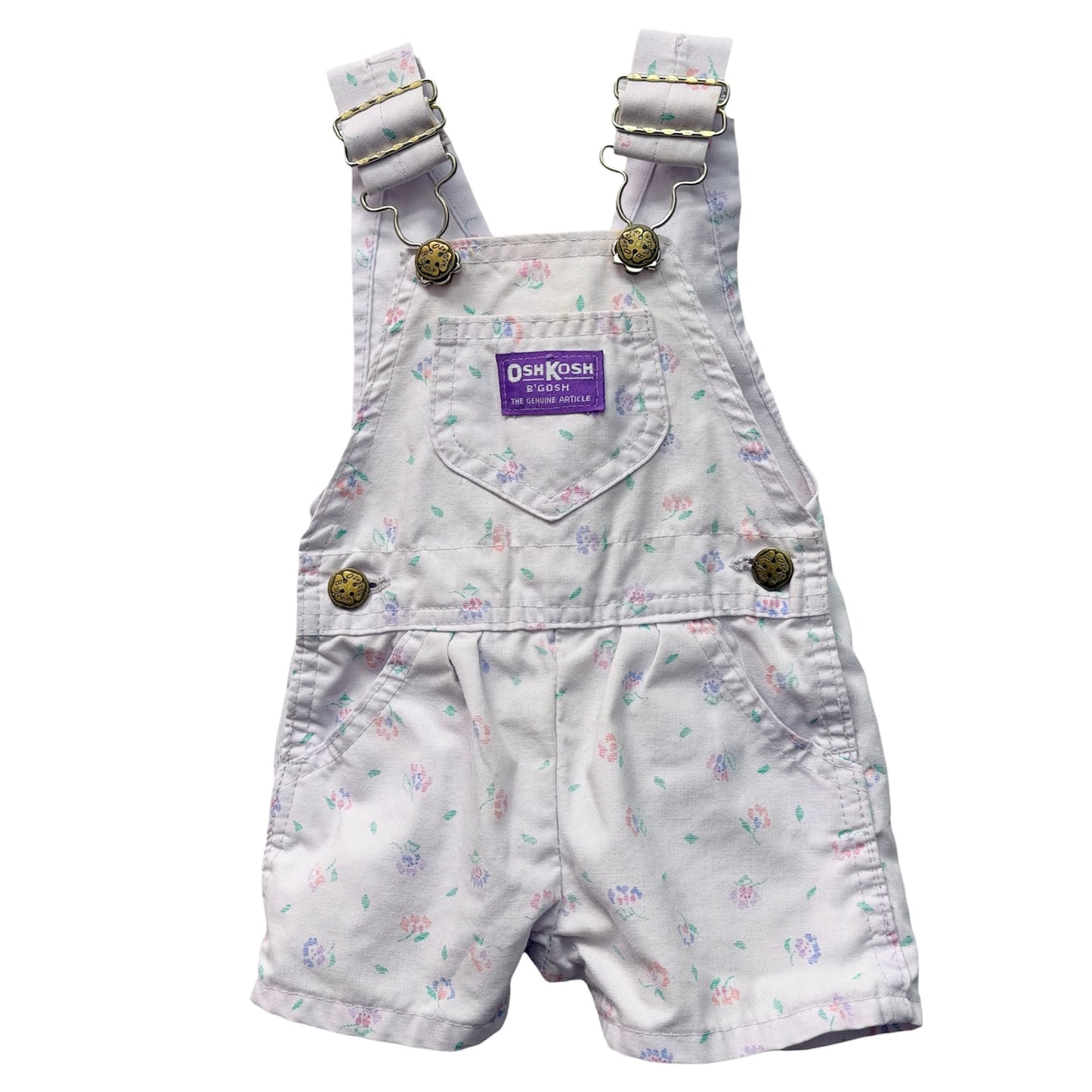 Vintage OshKosh 3-6 mo Shortalls