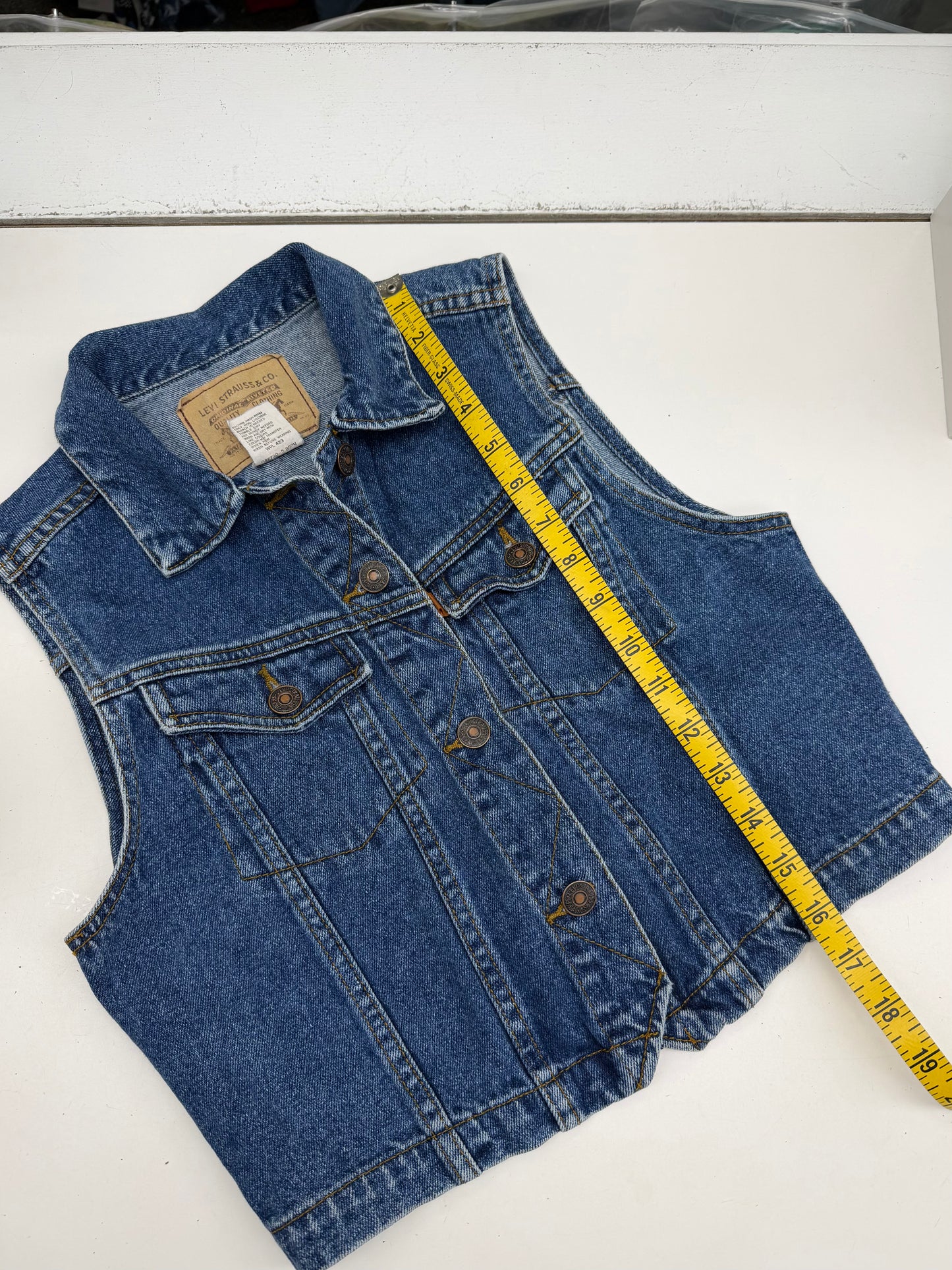 Vintage Levi's Adult Large Vest