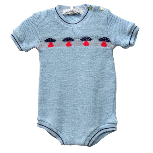 Vintage Marshall Field & Co 6 mo Romper
