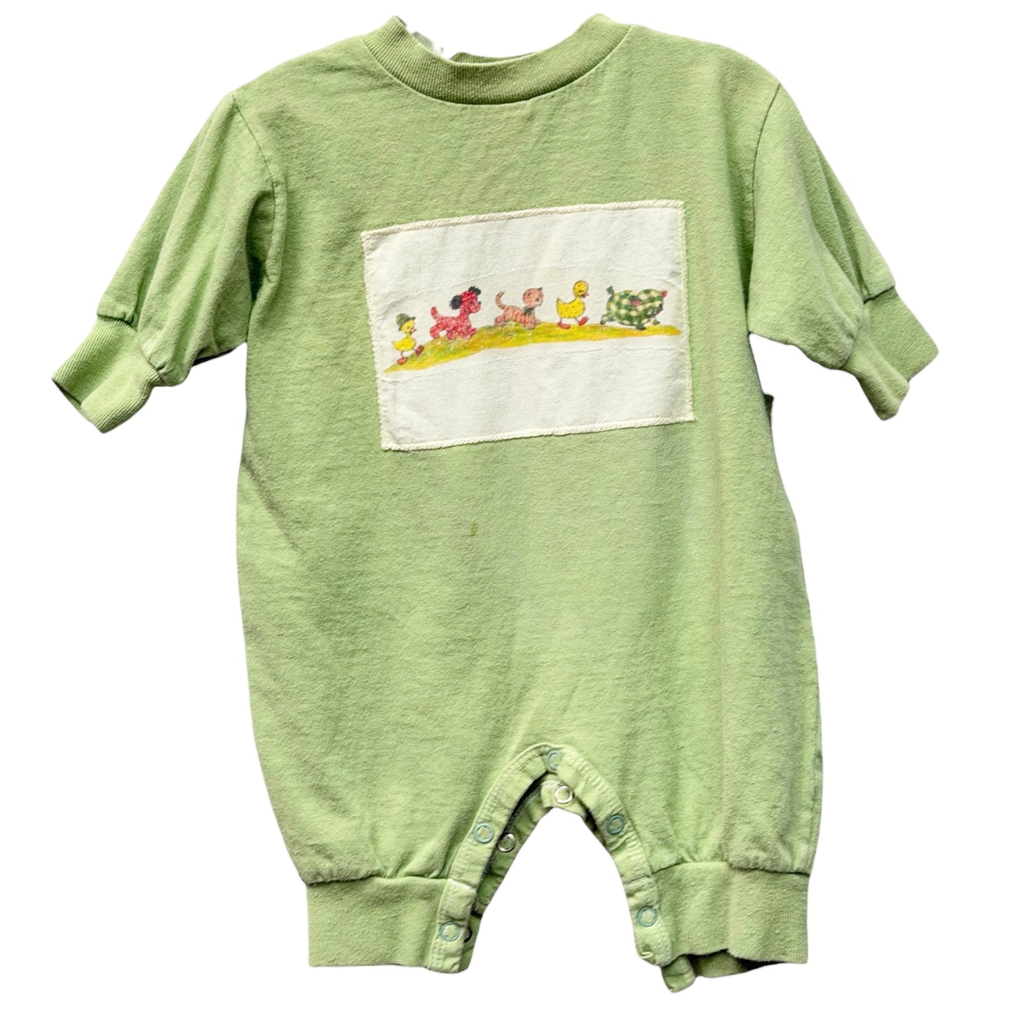 Vintage Baby Dot Com 12 mo Romper