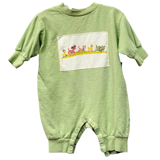 Vintage Baby Dot Com 12 mo Romper