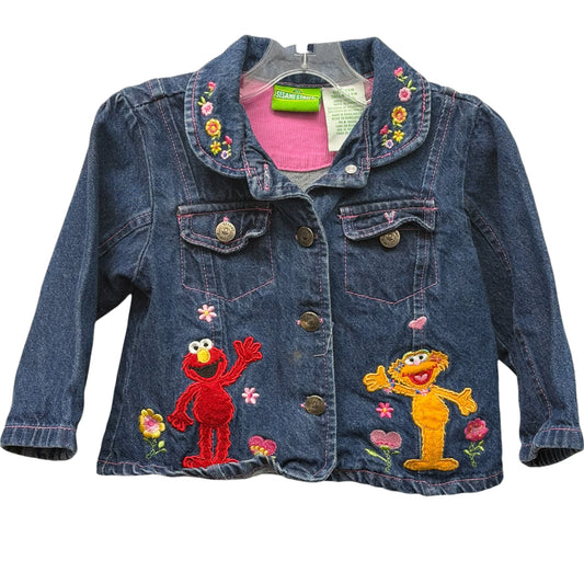 Vintage Sesame Street 18-24 mo Jean Jacket