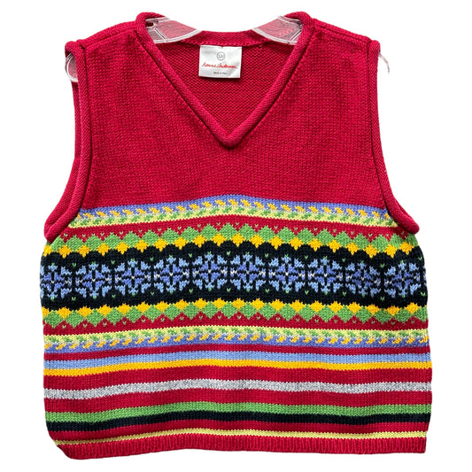 Vintage Hanna Andersson 110 Sweater Vest