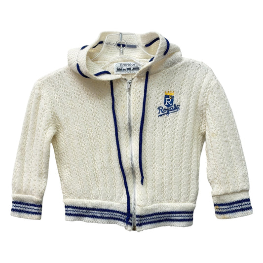 Vintage 12-18 mo Royals Cardigan
