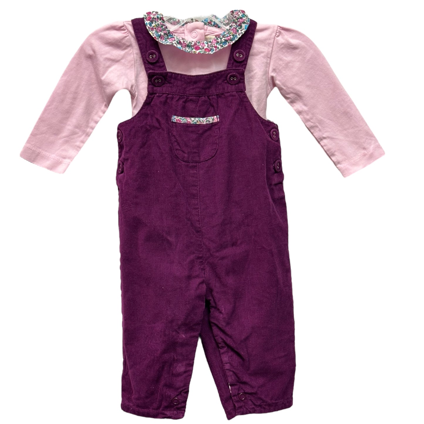 JoJo Maman Bebe 3-6 mo 2pc Set