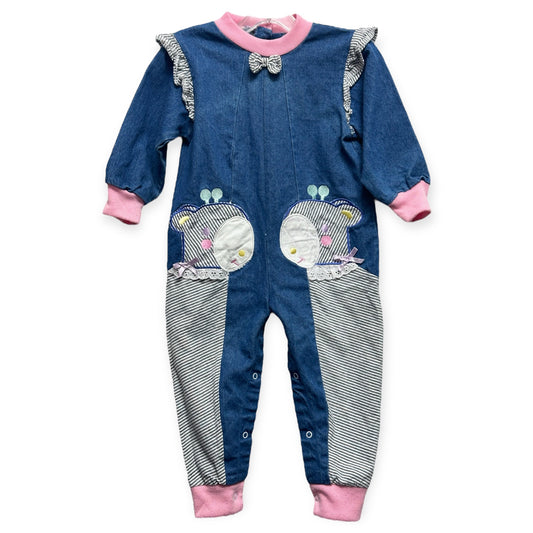 Vintage Lovespun 24 mo Romper