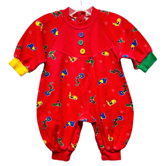 Vintage 6-9 mo Le Top Romper + Hat